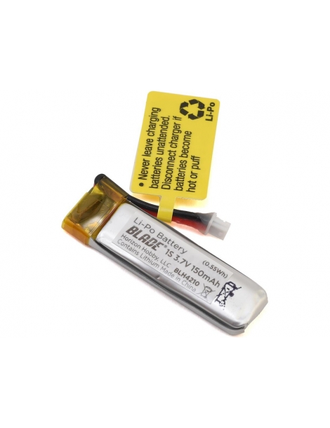 Blade 150mAh 1S 3.7V 45C LiPo Battery: 70 S