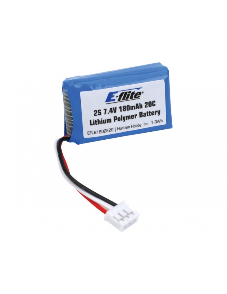 E-flite LiPo Battery 7.4V 180mAh 20C
