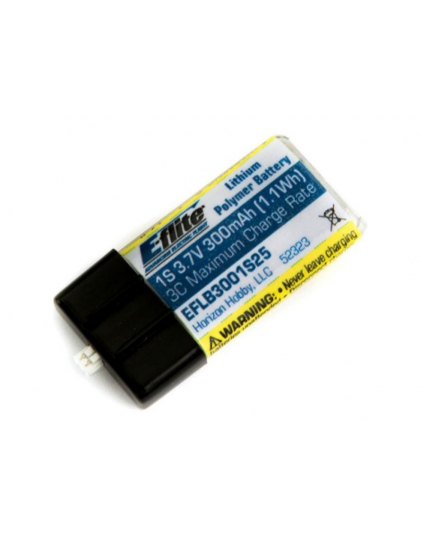 E-flite LiPo Battery 3.7V 300mAh 25C