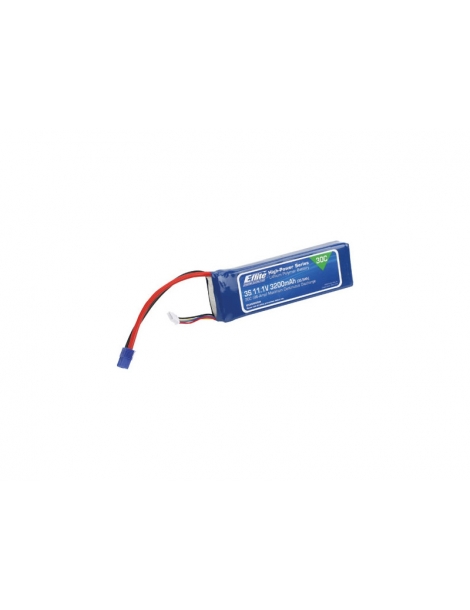 E-flite LiPo Battery 11.1V 3200mAh 30C EC3