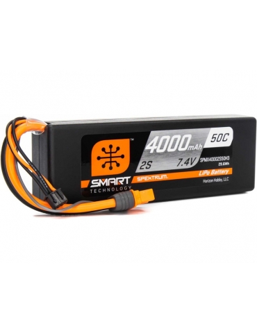 4000mAh 2S 7.2V Smart LiPo Battery 30C IC3