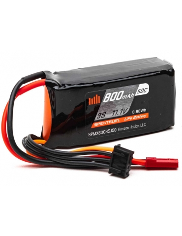 Spektrum LiPo 11.1V 800mAh 50C JST