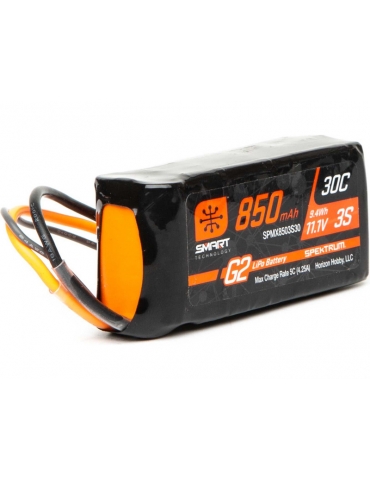 Spektrum Smart G2 LiPo 11.1V 850mAh 30C IC2