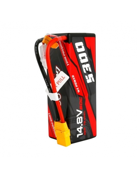 Akumuliatorius Gens Ace 5300mAh 14,8V 60C 4S1P XT90 Bashing