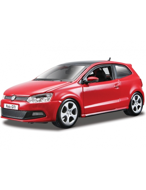 Bburago 1:24 Plus VW Polo GTI Mark 5 red