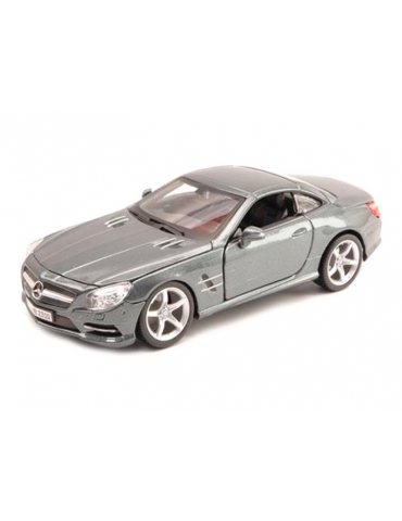 Bburago 1:24 Plus Mercedes-Benz SL 500 Hardtop silver