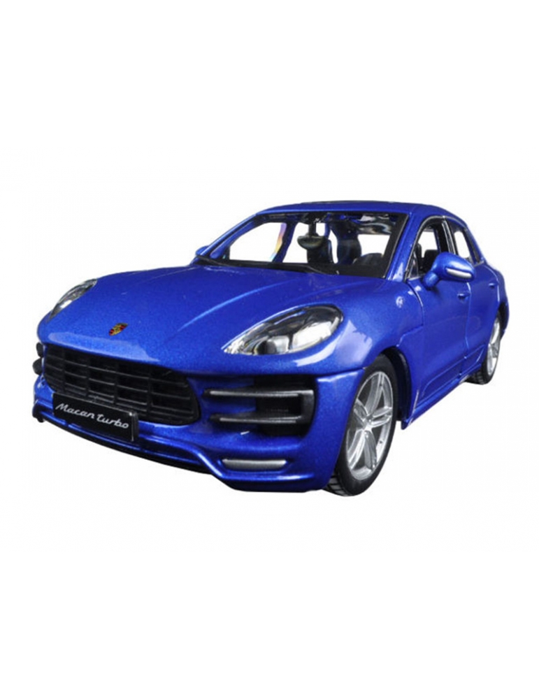 Bburago Plus Porsche Macan 1:24 blue metallic