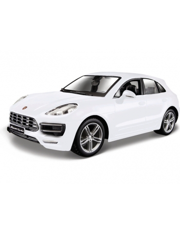 Bburago Plus Porsche Macan 1:24 metallic white