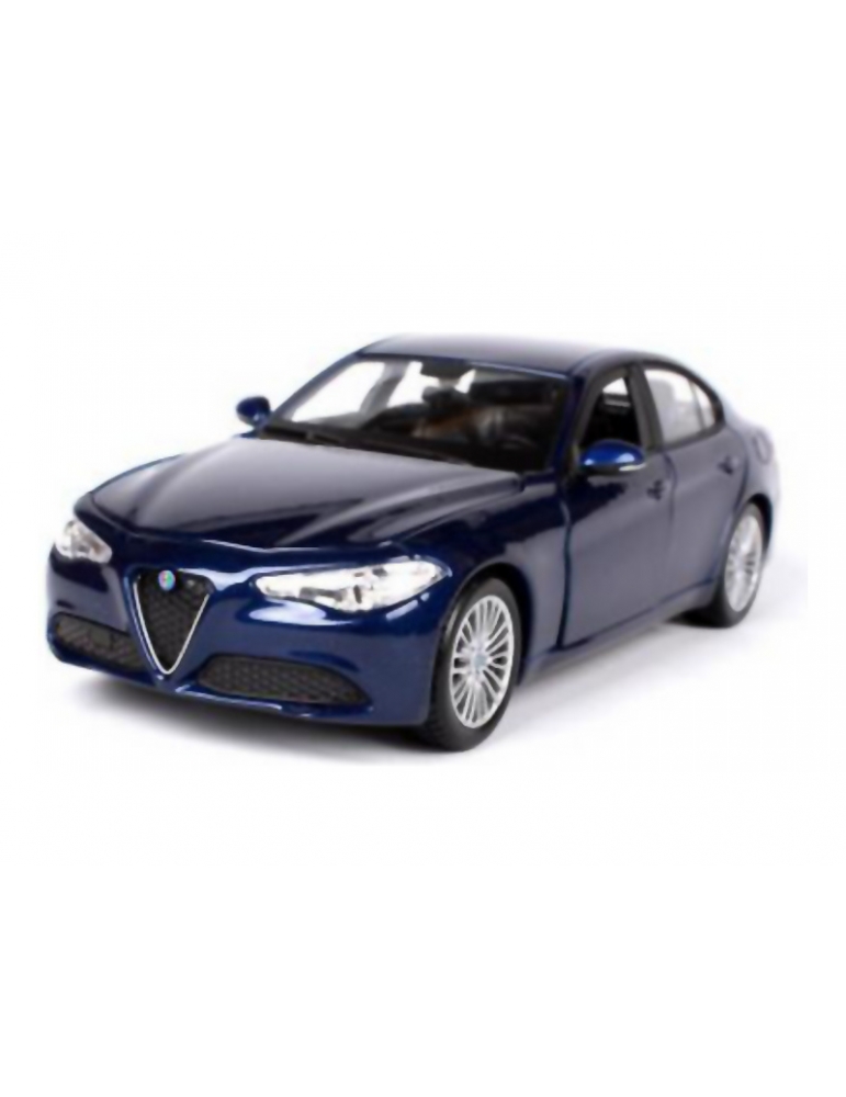 Bburago 1:24 Alfa Romeo Giulia 2016 blue