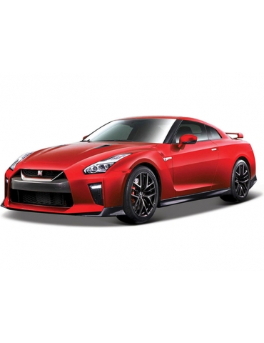 Bburago Plus Nissan GT-R 1:24 red
