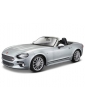 Bburago Plus Fiat 124 Spider 1:24 silver metallic