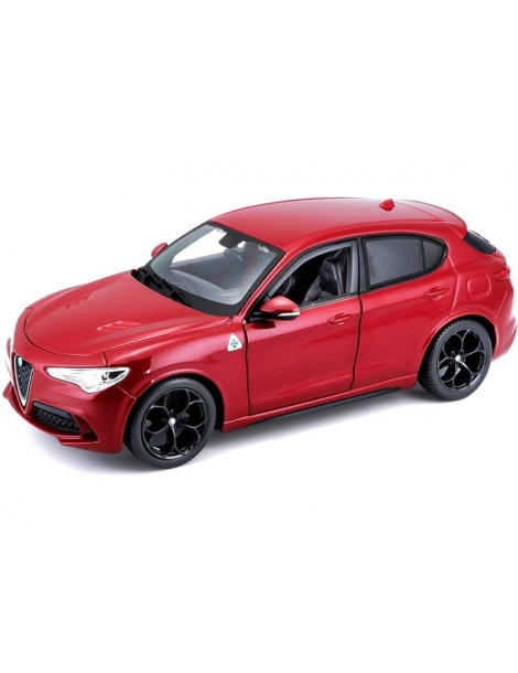 Bburago Alfa Romeo Stelvio 1:24 red