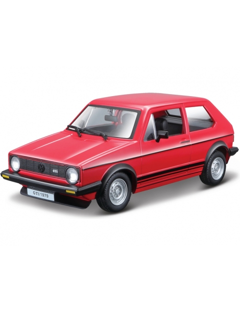 Bburago Volkswagen Golf MK1 GTI 1:24 red