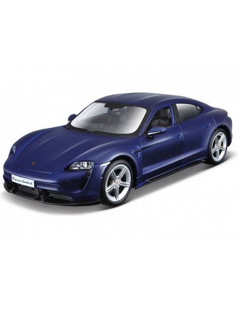 Bburago Porsche Taycan Turbo S 2019 Carrara 1:24 blue