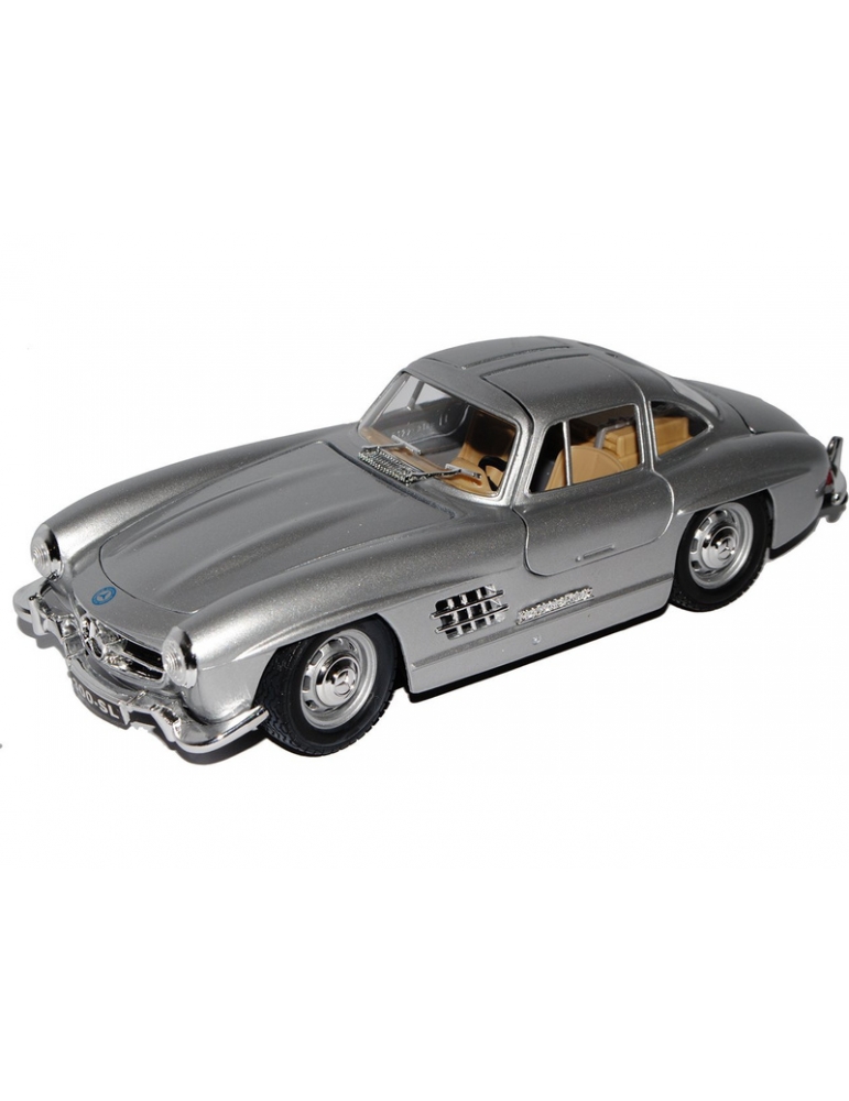 Bburago 1:24 Mercedes-Benz 300 SL 1954 silver