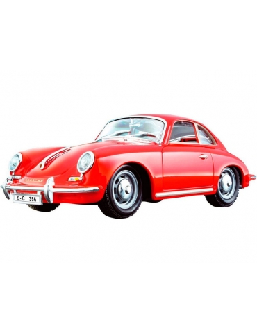 Bburago 1:24 Porsche 356B Coupe 1961 red