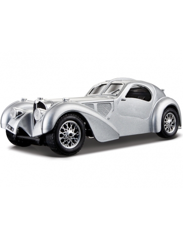 Bburago 1:24 Bugatti Atlantic silver