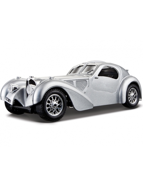 Bburago 1:24 Bugatti Atlantic silver