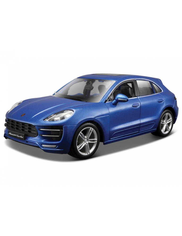 Bburago 1:24 Kit Porsche Macan blue