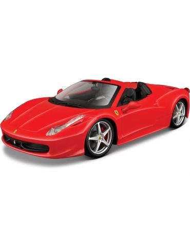 Bburago Ferrari 458 Spider 1:24 Red