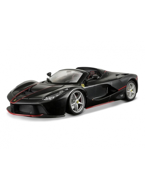 Bburago Ferrari LaFerrari Aperta 1:24 black metallic