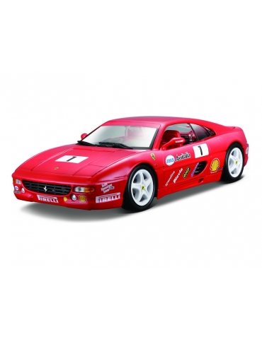 Bburago 1:24 Ferrari Racing F355 Challenge red