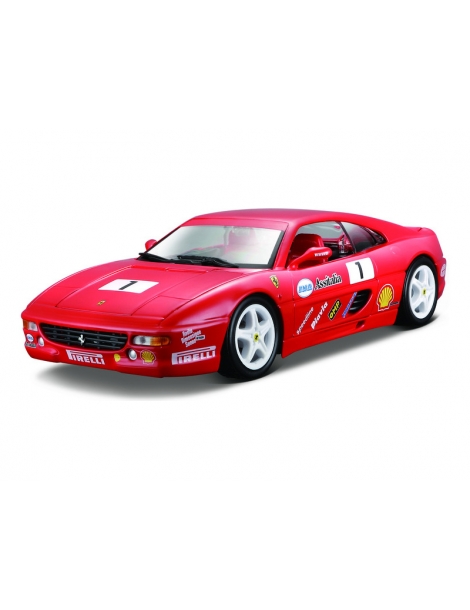 Bburago 1:24 Ferrari Racing F355 Challenge red