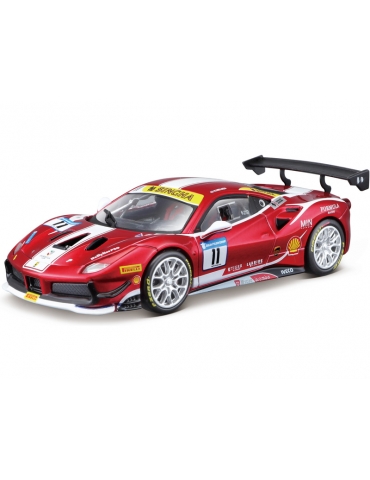 Bburago Ferrari 488 Challenge 2017 1:24 red