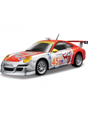Bburago 1:24 Race Porsche 911 GT3 RSR silver