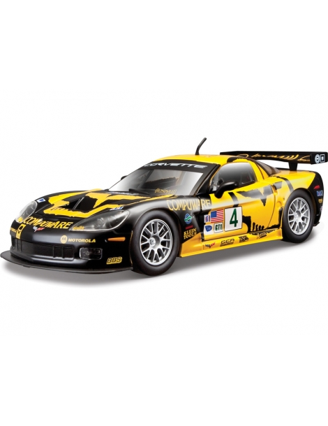 Bburago 1:24 Race Chevrolet Corvette C6R yellow