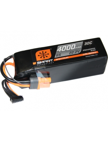 Akumuliatorius Spektrum Smart LiPo 22.2V 4000mAh 30C IC5