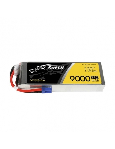 Akumuliatorius Tattu 9000mAh 22,2V 25C 6S1P IC5