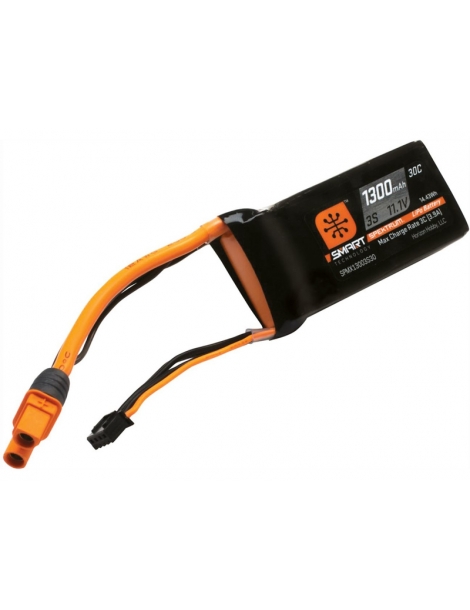 Akumuliatorius Spektrum Smart LiPo 11.1V 1300mAh 30C IC3