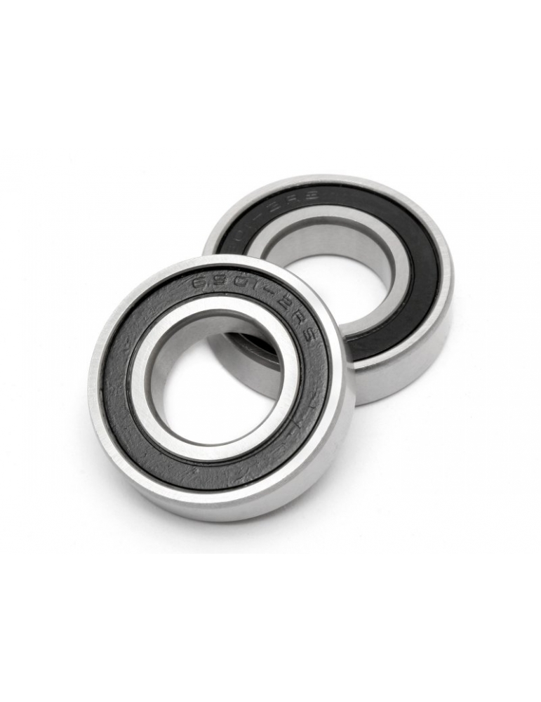 B089 - BALL BEARING 12x24x6mm (2pcs)