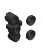Team Corally - steering block - pillow ball cup (2) front - composite - 1set