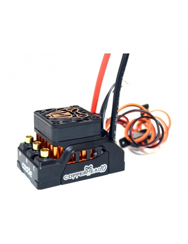 Castle Creations Copperhead 10 Sensored ESC Combo With 1412-3200Kv Motor