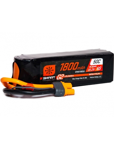 Akumuliatorius Spektrum Smart G2 LiPo 22.2V 1800mAh 50C