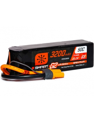 Akumuliatorius Spektrum Smart G2 LiPo 22.2V 3200mAh 50C IC5