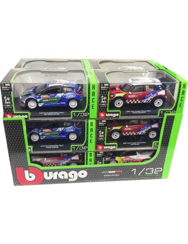 Bburago Rally 1:32 (set 12ks)