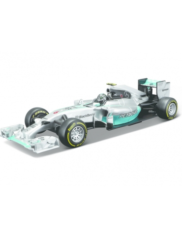 Bburago Mercedes F1 W05 Hybrid 1:32 6 Rosberg
