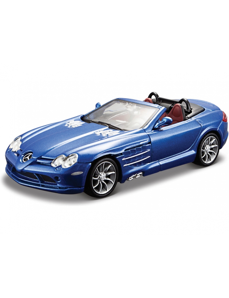 Bburago Plus Mercedes Benz SLR Mclaren Roadster 1:32 Blue