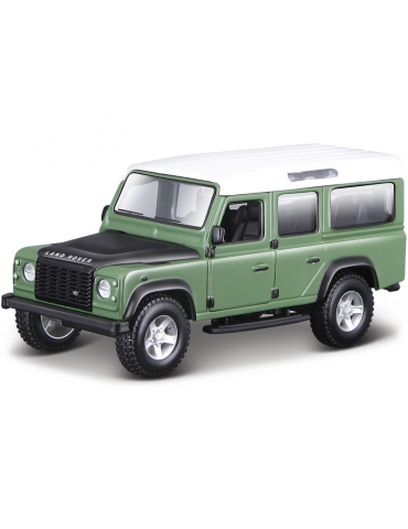 Bburago Land Rover Defeneder 110 1:32 green
