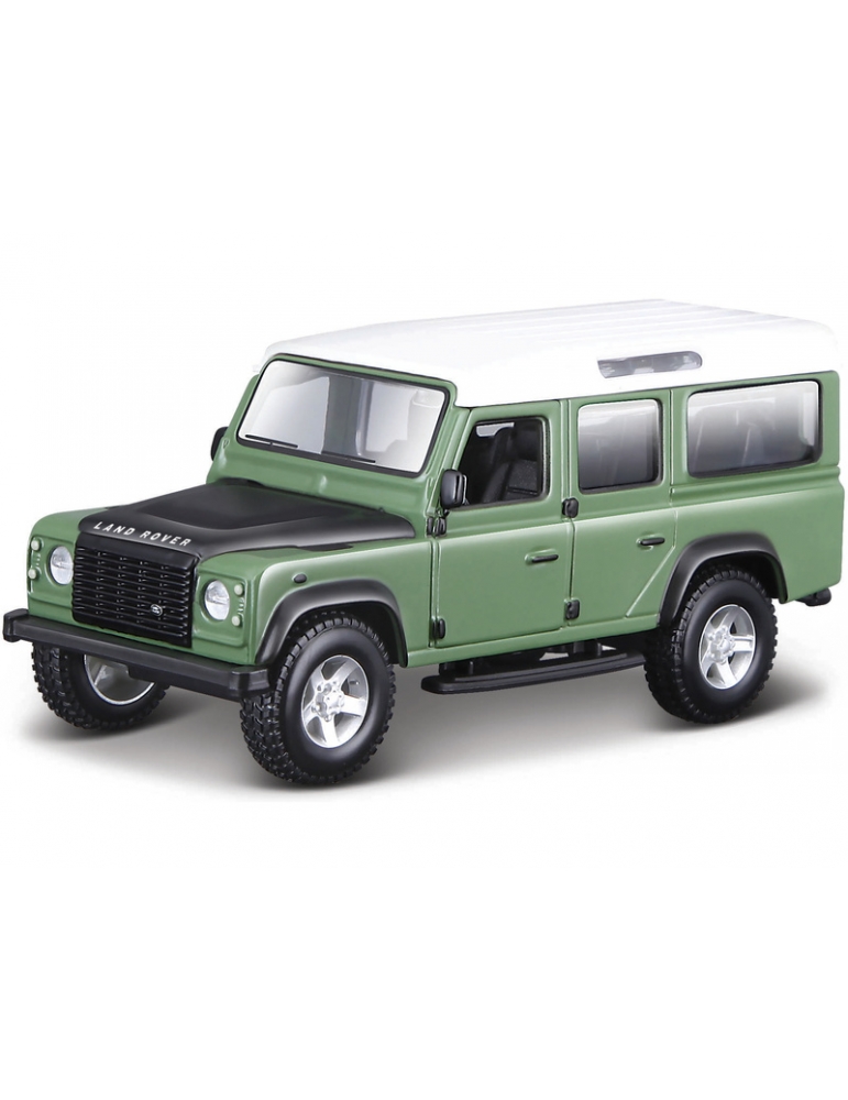 Bburago Land Rover Defeneder 110 1:32 green