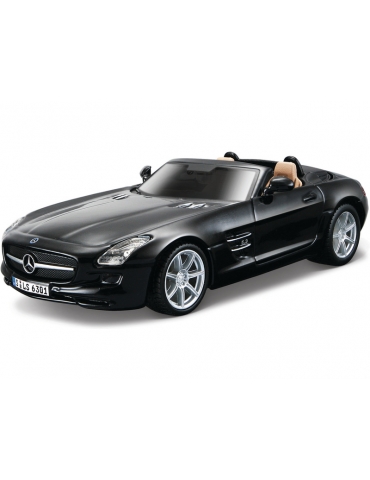 Bburago 1:32 Mercedes-Benz SLS AMG Roadster black