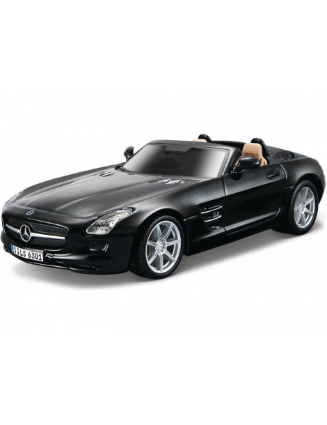 Bburago 1:32 Mercedes-Benz SLS AMG Roadster black