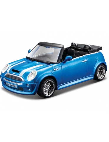 Bburago 1:32 Mini Cooper S Cabriolet metalic blue
