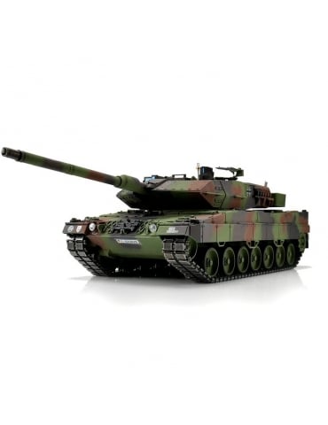 RC Tankas 1/16 RC Leopard 2A6 Nato BB Smoke