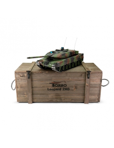 RC Tankas 1/16 RC Leopard 2A6 Nato BB Smoke