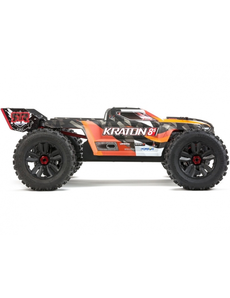 RC Modelis Arrma 1/5 Kraton 8S V2 BLX Smart RTR - oranžinė