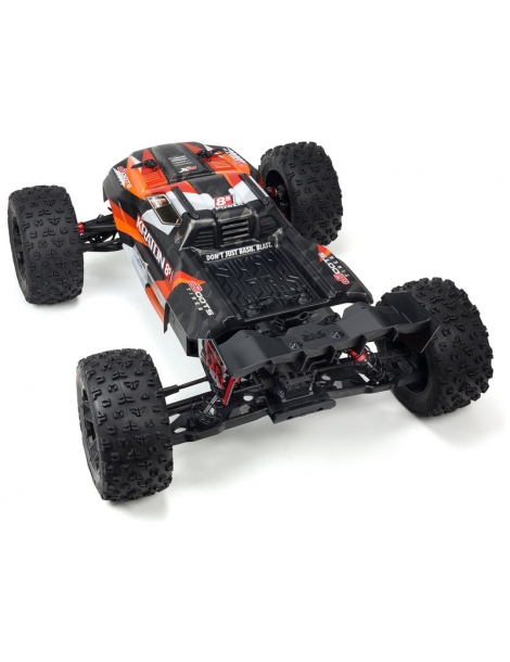 RC Modelis Arrma 1/5 Kraton 8S V2 BLX Smart RTR - oranžinė